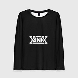 Лонгслив женский Yanix надпись, цвет: 3D-принт