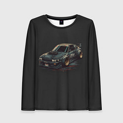 Женский лонгслив Nissan Skyline 2000 gtr