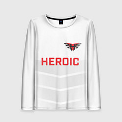 Женский лонгслив Heroic white