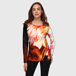 Лонгслив женский Адский Рай Габимару, цвет: 3D-принт — фото 2