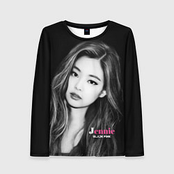 Лонгслив женский Jennie Kim Blackpink, цвет: 3D-принт