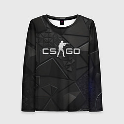 Женский лонгслив CSGO silver black