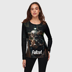 Лонгслив женский Fallout man, цвет: 3D-принт — фото 2