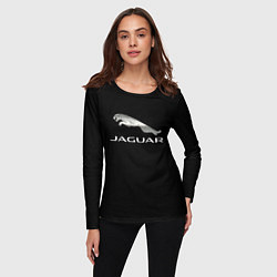 Лонгслив женский Jaguar sport brend, цвет: 3D-принт — фото 2