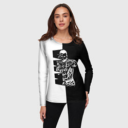 Лонгслив женский ММА - mixed martial arts, цвет: 3D-принт — фото 2