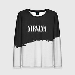 Женский лонгслив Nirvana текстура