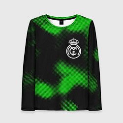 Женский лонгслив Real Madrid sport halftone