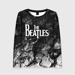 Женский лонгслив The Beatles black graphite