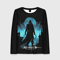 Лонгслив женский Assassins creed сумерки, цвет: 3D-принт