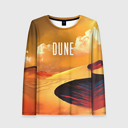 Лонгслив женский Dune - sands, цвет: 3D-принт