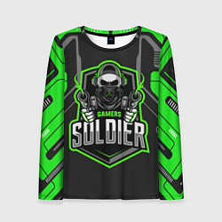 Лонгслив женский Games soldier, цвет: 3D-принт