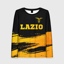 Лонгслив женский Lazio - gold gradient посередине, цвет: 3D-принт