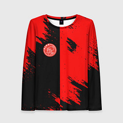 Женский лонгслив Ajax sport color red