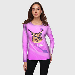 Лонгслив женский Нарисованный Шлепа, цвет: 3D-принт — фото 2