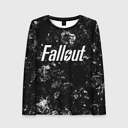 Лонгслив женский Fallout black ice, цвет: 3D-принт