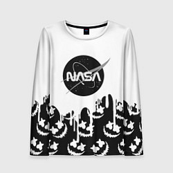 Женский лонгслив Marshmello x Nasa