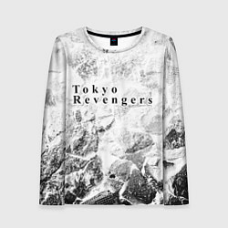 Женский лонгслив Tokyo Revengers white graphite