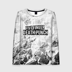 Женский лонгслив Five Finger Death Punch white graphite