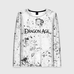 Лонгслив женский Dragon Age dirty ice, цвет: 3D-принт