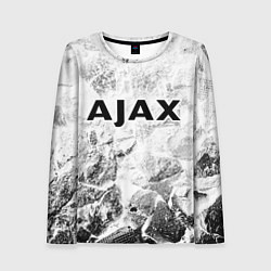 Лонгслив женский Ajax white graphite, цвет: 3D-принт