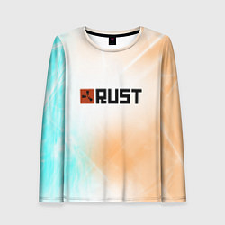 Женский лонгслив RUST gradient