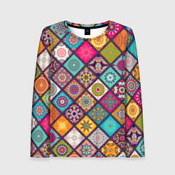 Женский лонгслив Этника стайл