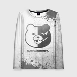 Лонгслив женский Danganronpa - white gradient, цвет: 3D-принт