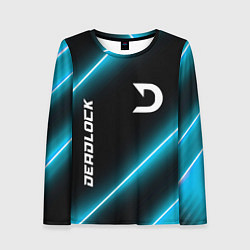 Женский лонгслив Deadlock неоновые лампы