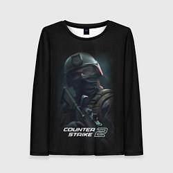 Женский лонгслив CS counter terrorist