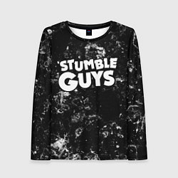 Женский лонгслив Stumble Guys black ice