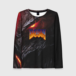 Лонгслив женский Doom to hell, цвет: 3D-принт