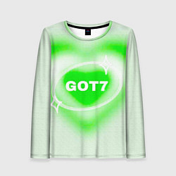 Лонгслив женский Got7 сердце, цвет: 3D-принт