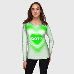 Лонгслив женский Got7 сердце, цвет: 3D-принт — фото 2