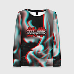 Женский лонгслив Tekken fire glitch