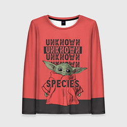 Лонгслив женский Грогу, цвет: 3D-принт