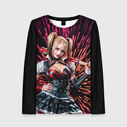Лонгслив женский Harley Quinn, цвет: 3D-принт