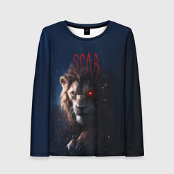 Лонгслив женский The Lion King - Scar, цвет: 3D-принт