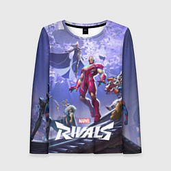 Лонгслив женский Герои Marvel rivals, цвет: 3D-принт
