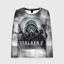 Лонгслив женский Stalker 2 heart of Chornobyl radiation, цвет: 3D-принт