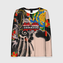 Женский лонгслив Tekken tatoo japan