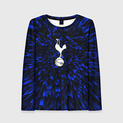 Лонгслив женский Tottenham blue energy, цвет: 3D-принт