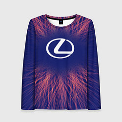 Лонгслив женский Lexus red energy, цвет: 3D-принт