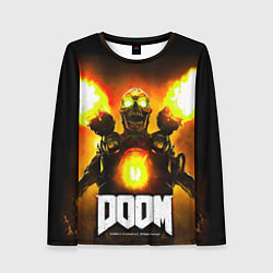 Лонгслив женский Doom - revenant, цвет: 3D-принт