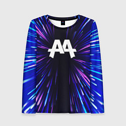 Лонгслив женский Asking Alexandria neon energy, цвет: 3D-принт