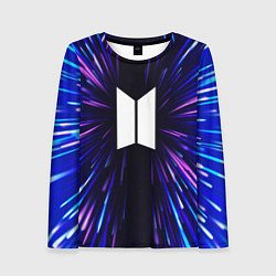 Лонгслив женский BTS neon energy, цвет: 3D-принт