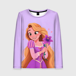 Лонгслив женский Rapunzel - big pictures, цвет: 3D-принт