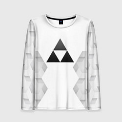 Лонгслив женский Zelda white poly, цвет: 3D-принт