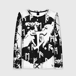Лонгслив женский Doom символы краски, цвет: 3D-принт