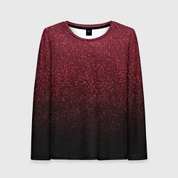 Женский лонгслив Амарантовый градиент крошка