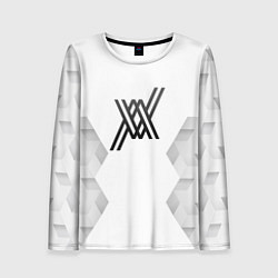 Лонгслив женский Darling in the FranXX white poly, цвет: 3D-принт